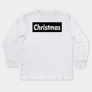 Christmas Meat Brown Kids Long Sleeve T-Shirt